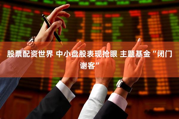 股票配资世界 中小盘股表现抢眼 主题基金“闭门谢客”